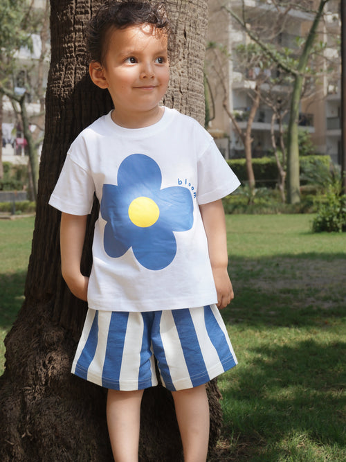 Bloom Baby Bloom kids co-ord set - pure cotton matching outfit - Gozikids India